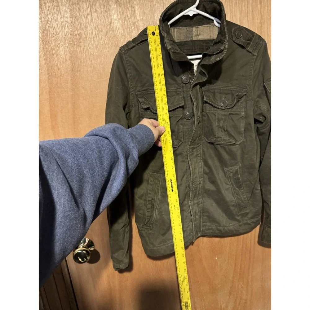 Abercrombie & Fitch Vintage Y2K Elk Lake Jacket XL Wool Flannel Lined Kids